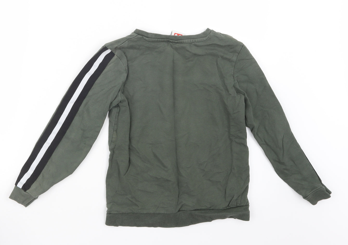 TU Boys Green   Pullover Jumper Size 8 Years