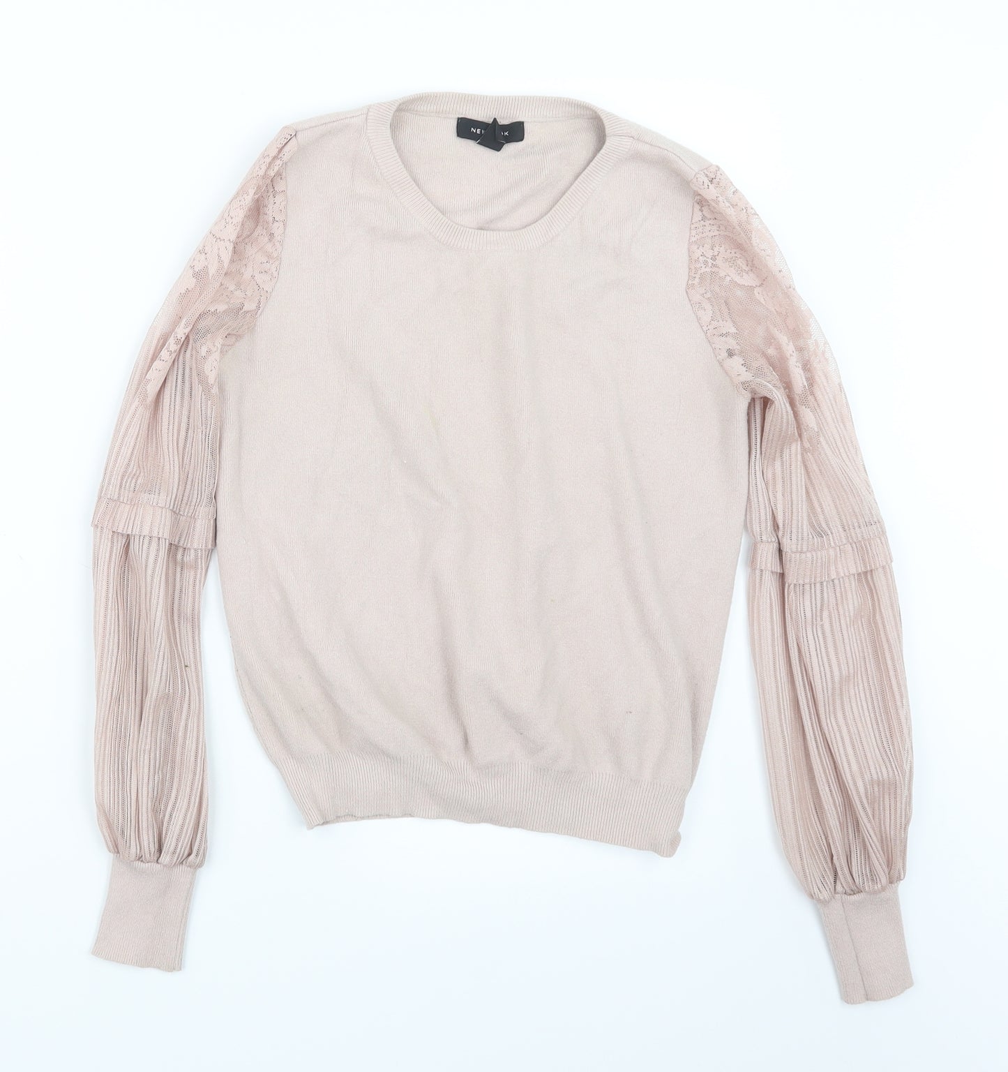 New Look Womens Pink   Pullover Jumper Size 12