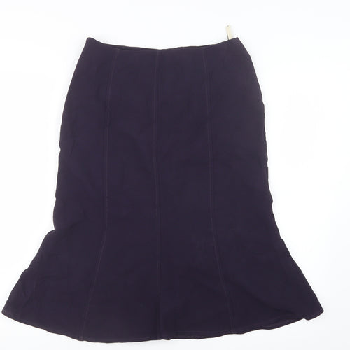 Kaliko Womens Purple   A-Line Skirt Size 8