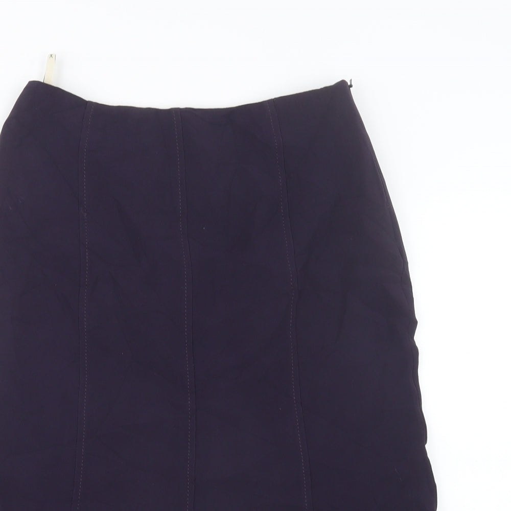 Kaliko Womens Purple   A-Line Skirt Size 8