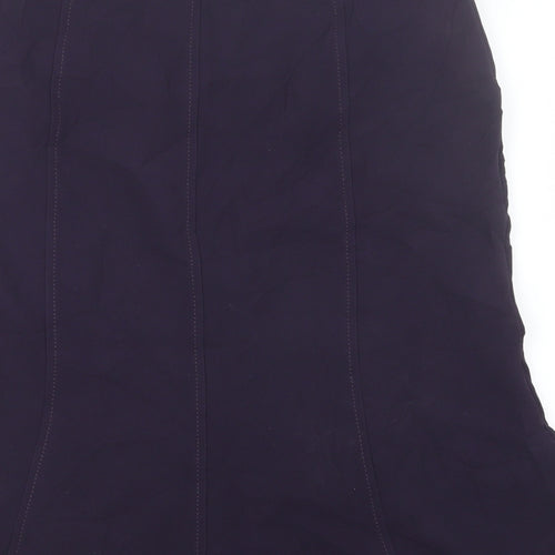 Kaliko Womens Purple   A-Line Skirt Size 8