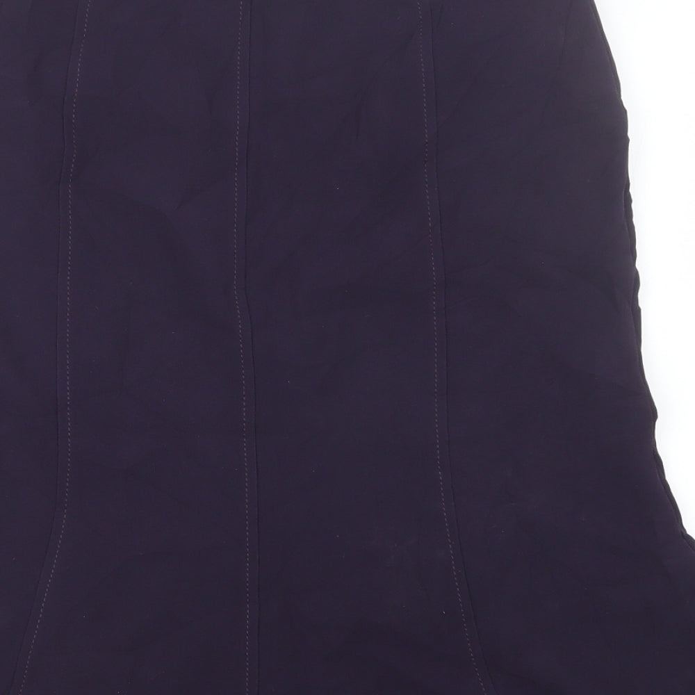Kaliko Womens Purple   A-Line Skirt Size 8