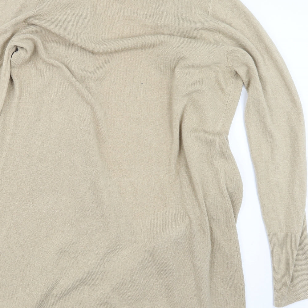 Savoir Womens Beige  Knit Cardigan Jumper Size 16