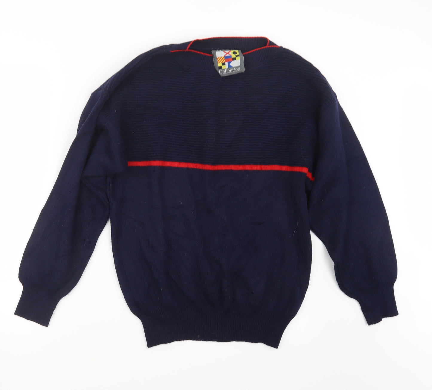 Viyella Cup  Womens Blue  Knit Pullover Jumper Size M