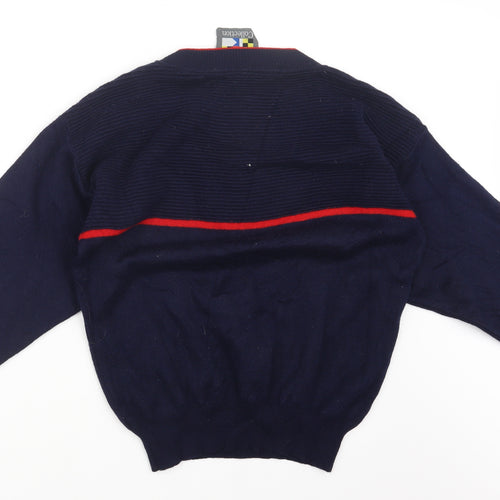 Viyella Cup  Womens Blue  Knit Pullover Jumper Size M