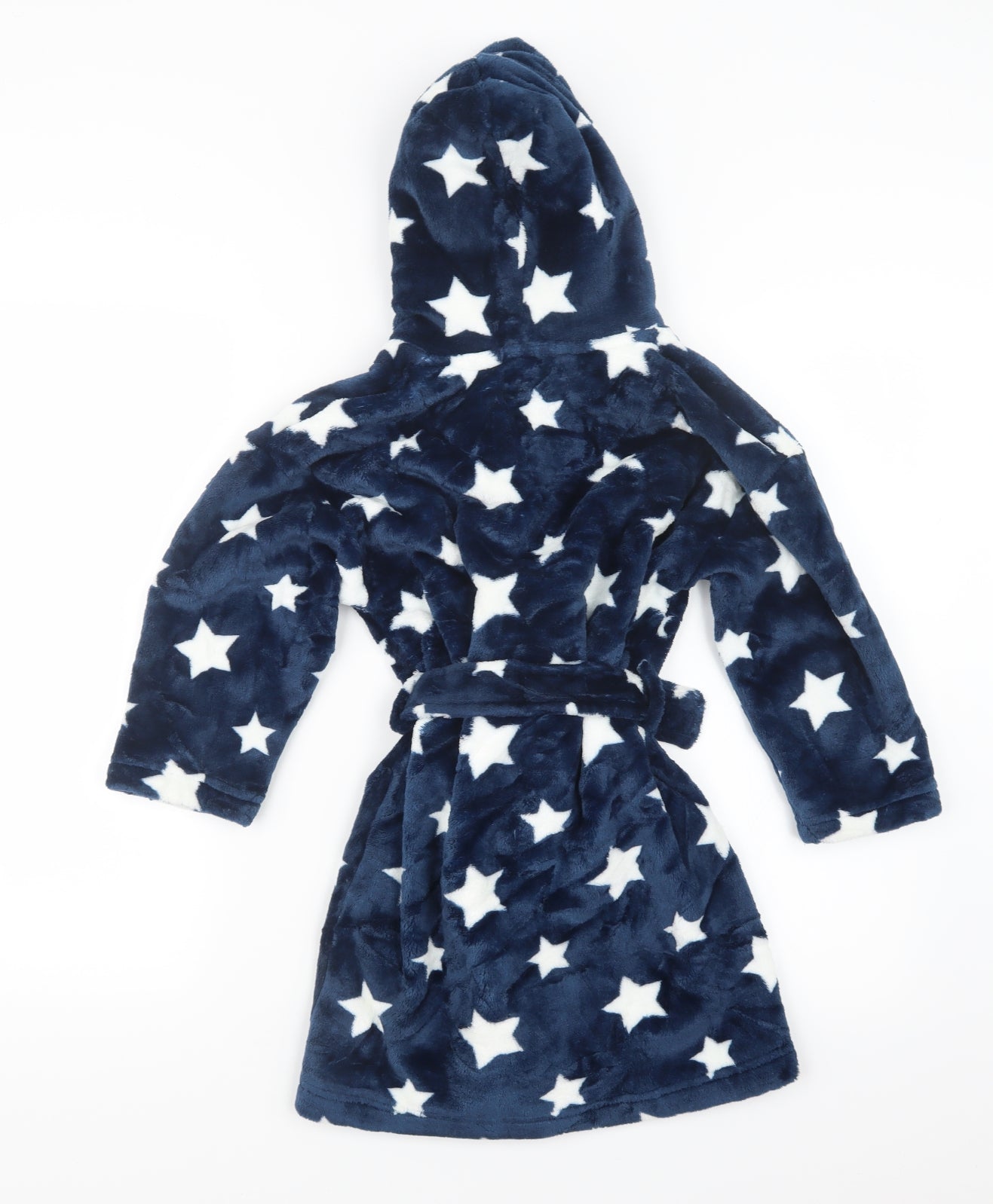 NEXT Boys Blue Geometric   Robe Size 5-6 Years  - Stars