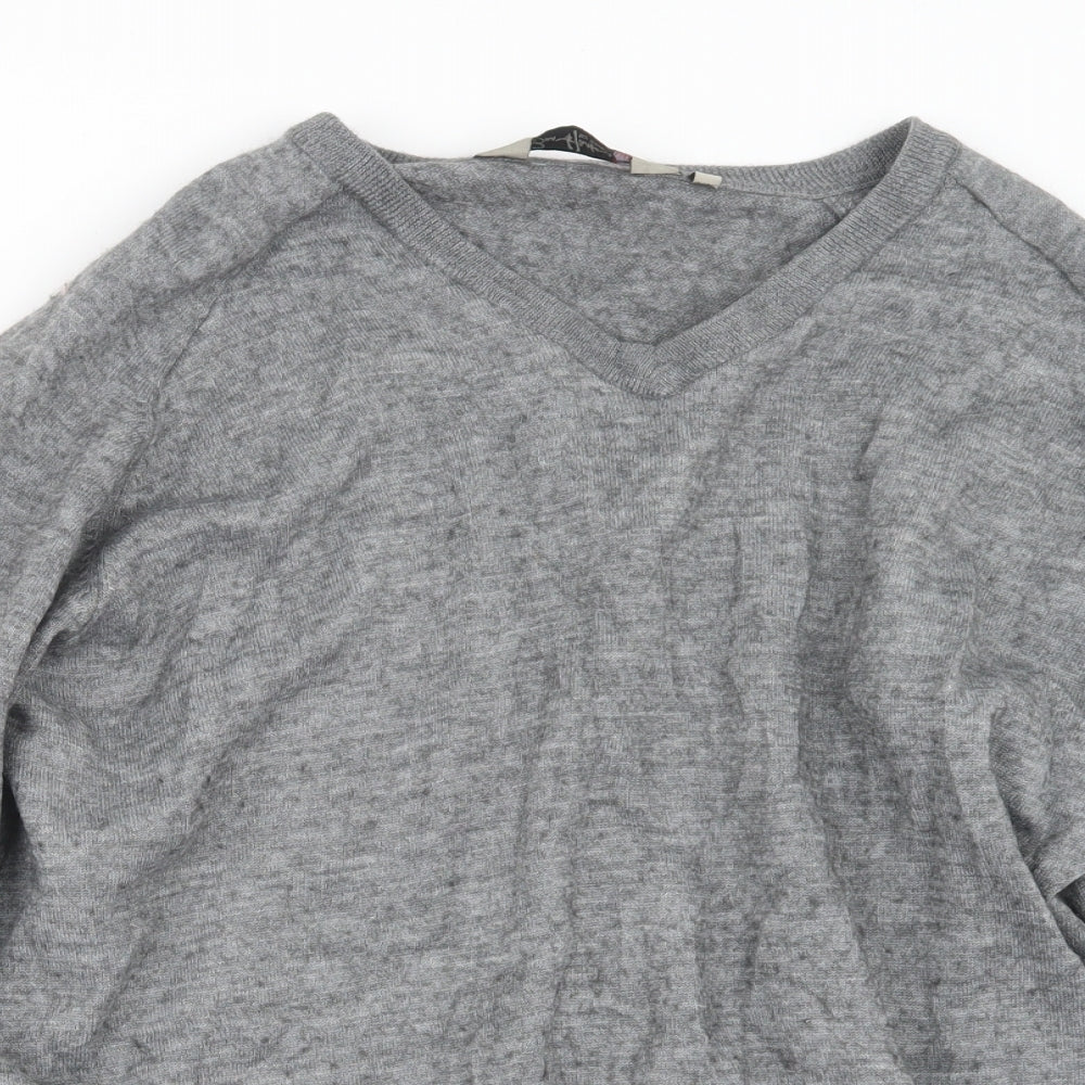 Bar Harbour Mens Grey  Knit Pullover Jumper Size XL