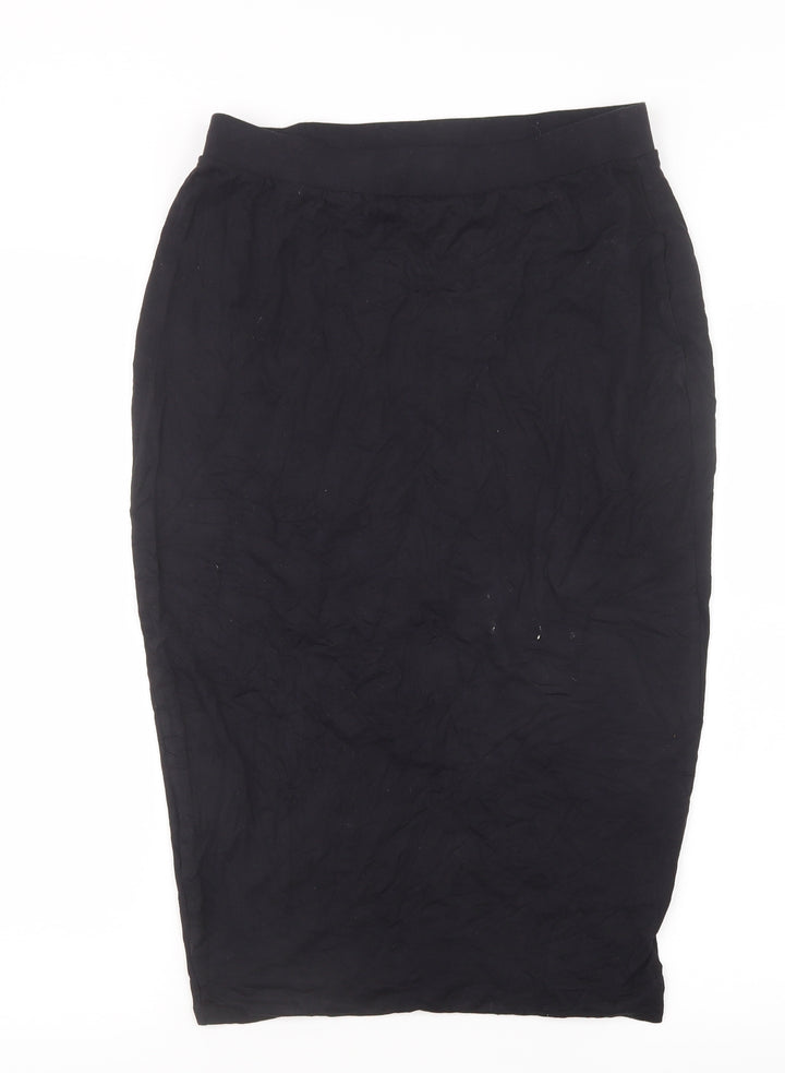 Very Womens Black   Straight & Pencil Skirt Size 12