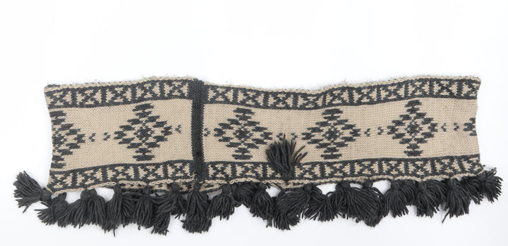 Preworn Womens Beige Knit Scarf - Snood