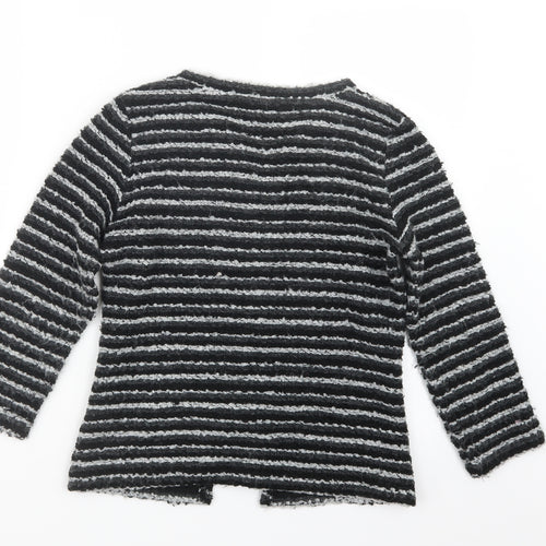 Per Una Womens Black  Knit Cardigan Jumper Size 10