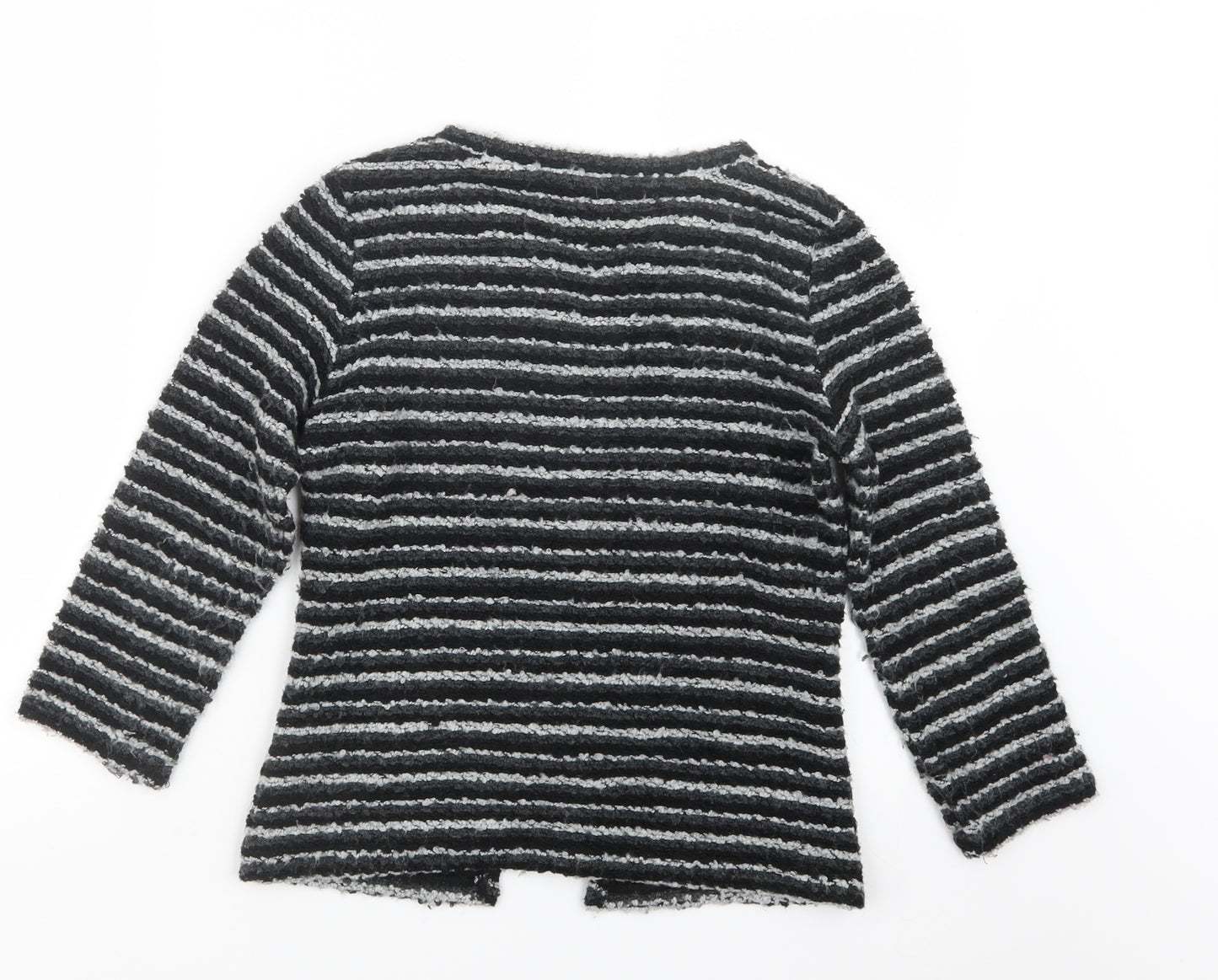 Per Una Womens Black  Knit Cardigan Jumper Size 10