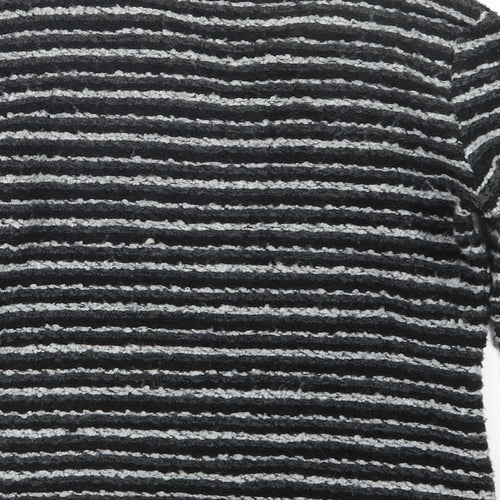 Per Una Womens Black  Knit Cardigan Jumper Size 10