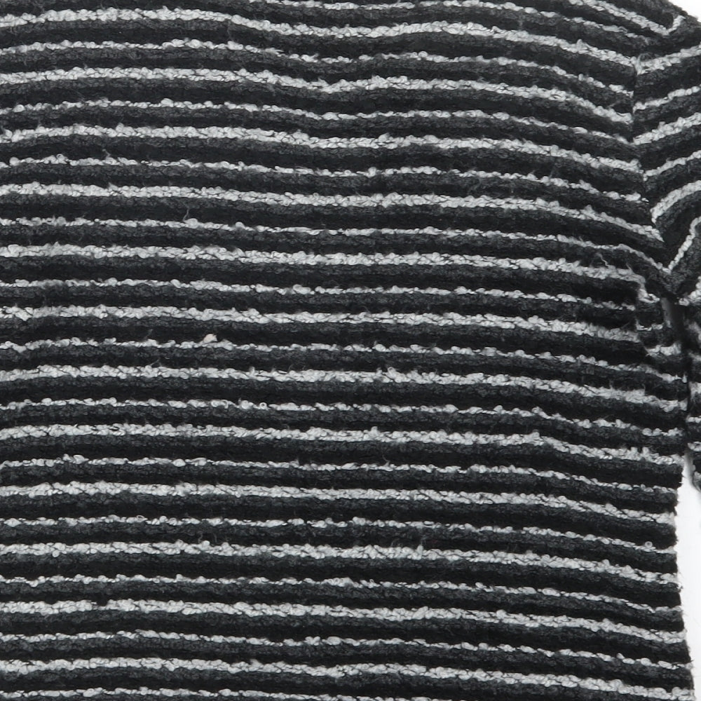 Per Una Womens Black  Knit Cardigan Jumper Size 10
