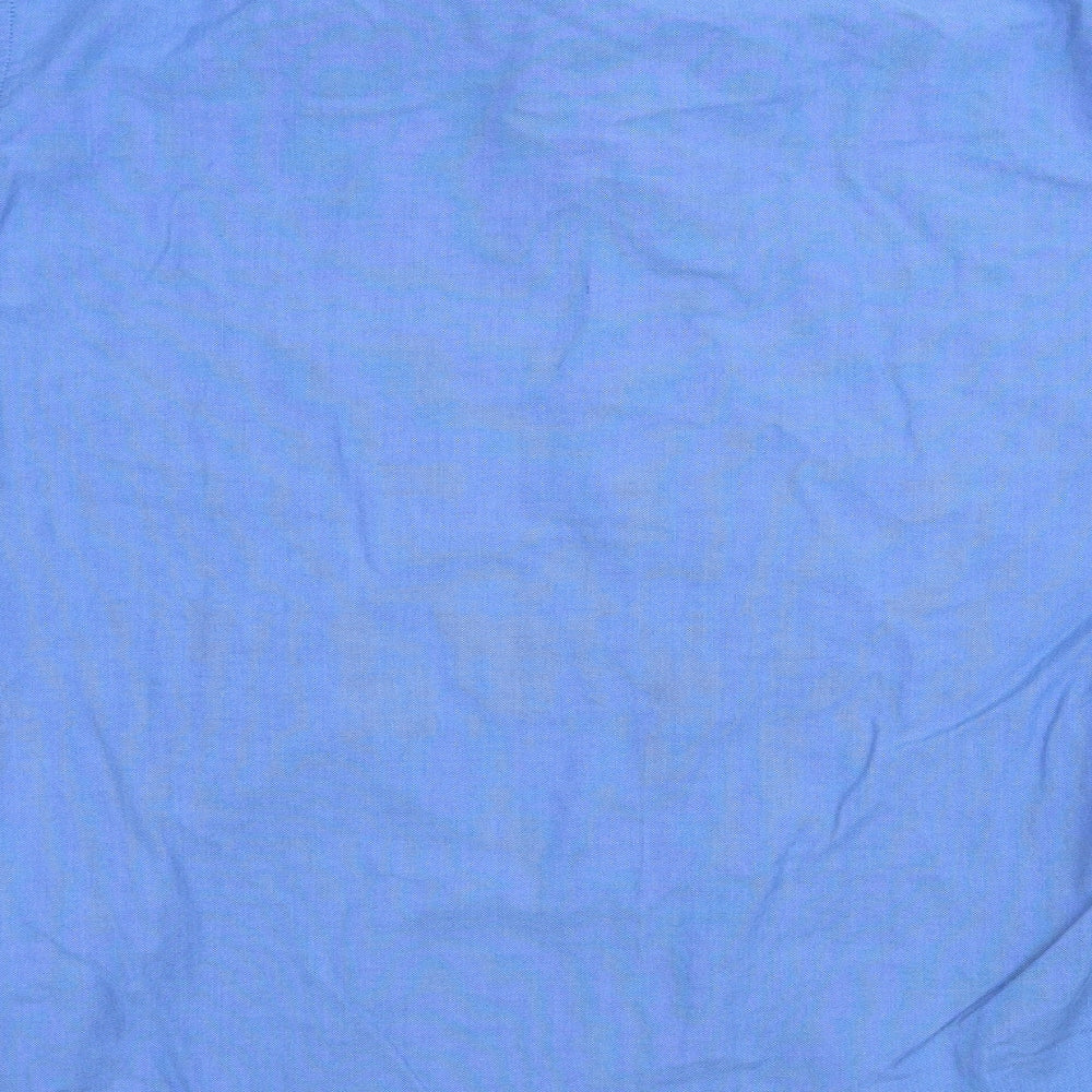 Classic Comfort Mens Blue    Button-Up Size L