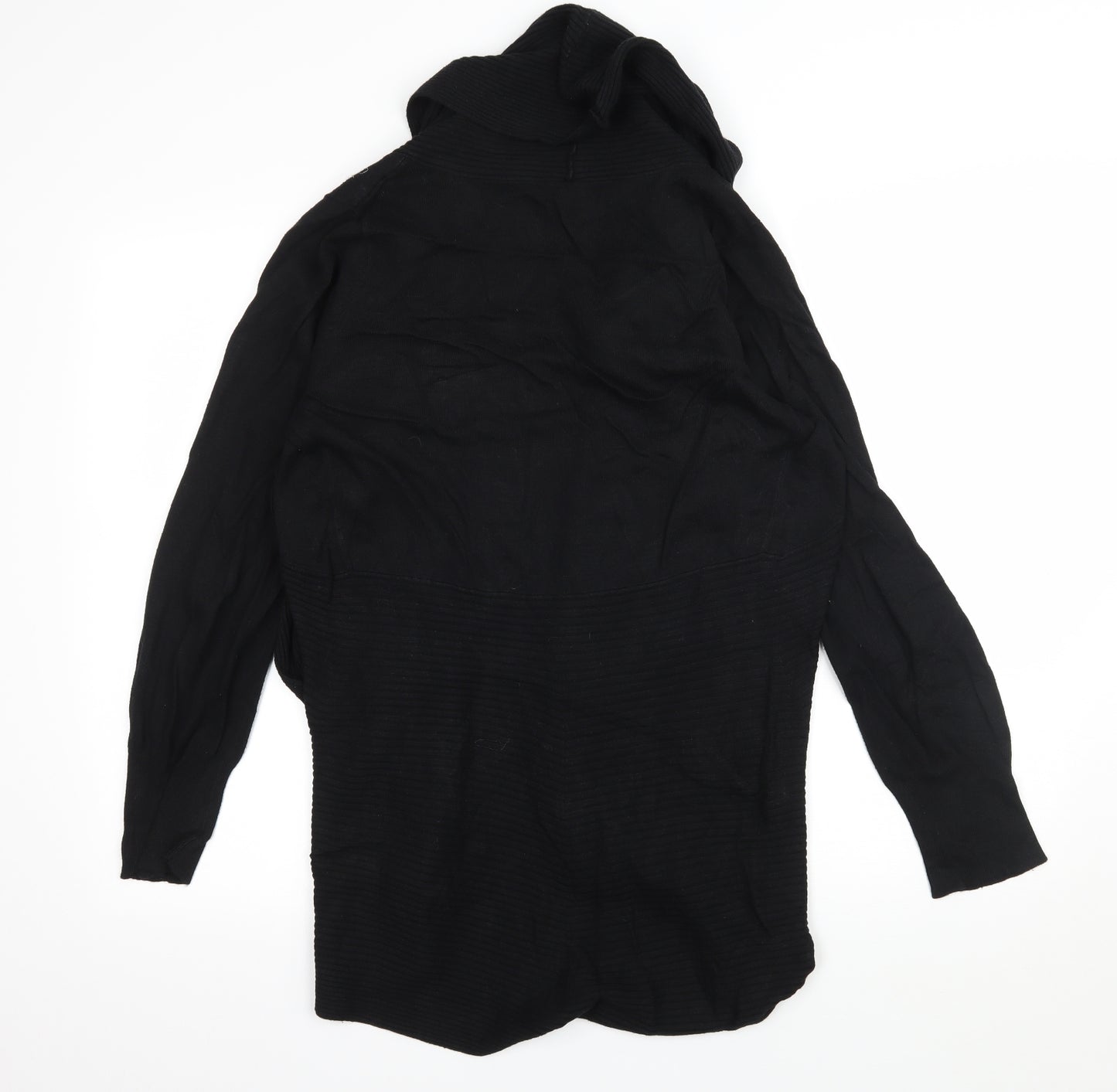 BHS Womens Black  Knit Cardigan Jumper Size 14
