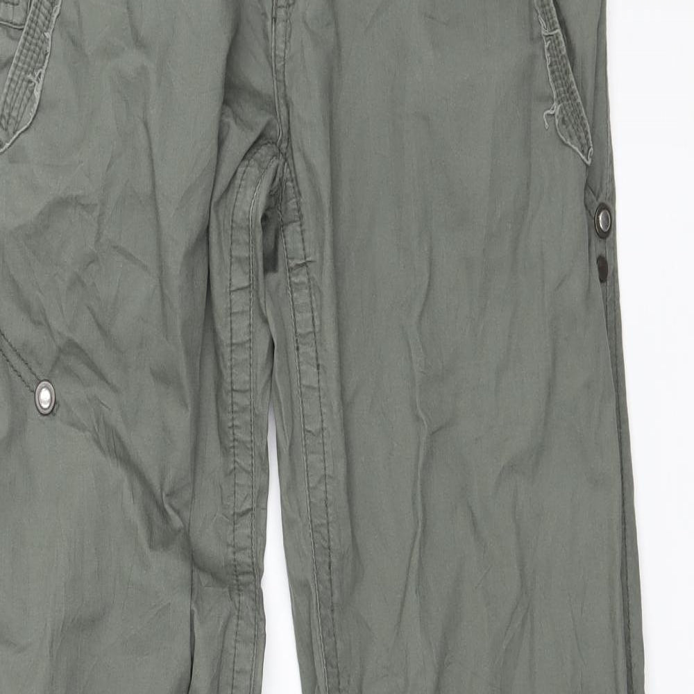 House  Mens Green   Cargo Trousers Size M L32 in