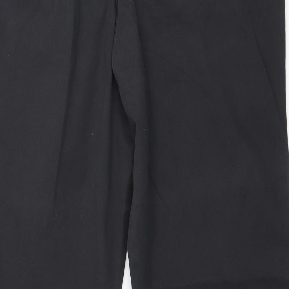 Marks and Spencer Mens Black   Trousers  Size 36 in L33 in
