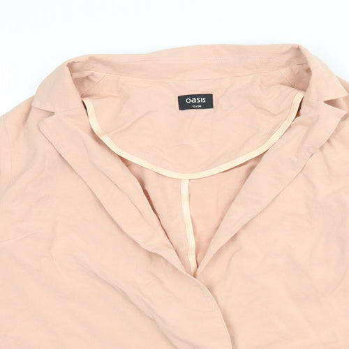 Oasis Womens Pink   Jacket Blazer Size 12