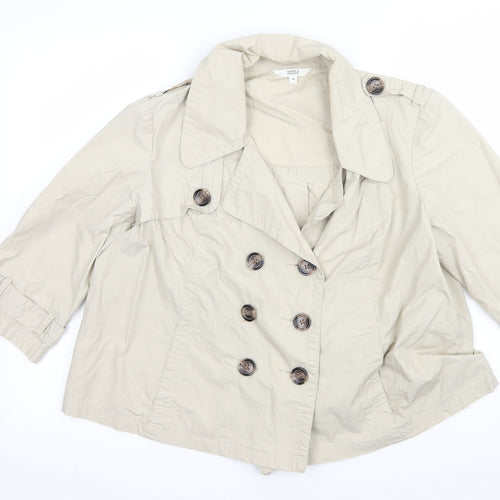 Marks and Spencer Womens Ivory   Jacket  Size 16