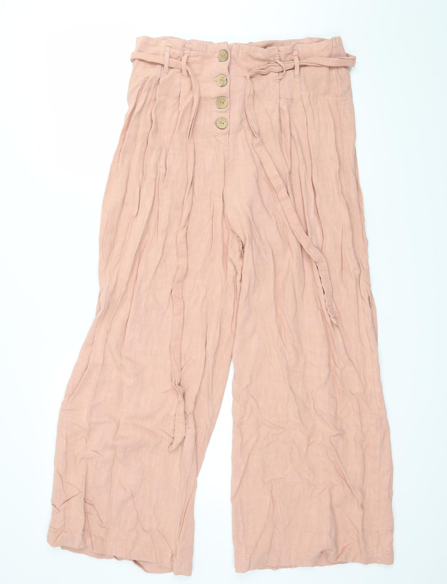 Primark Womens Pink   Trousers  Size 16 L26 in