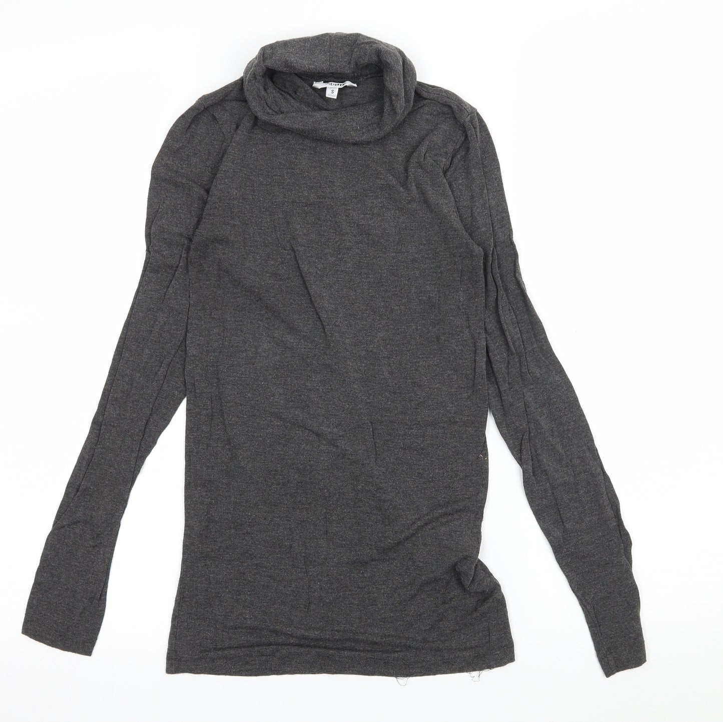 mbyM Womens Grey  Jersey Basic T-Shirt Size S