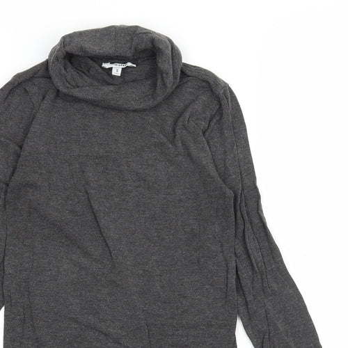 mbyM Womens Grey  Jersey Basic T-Shirt Size S