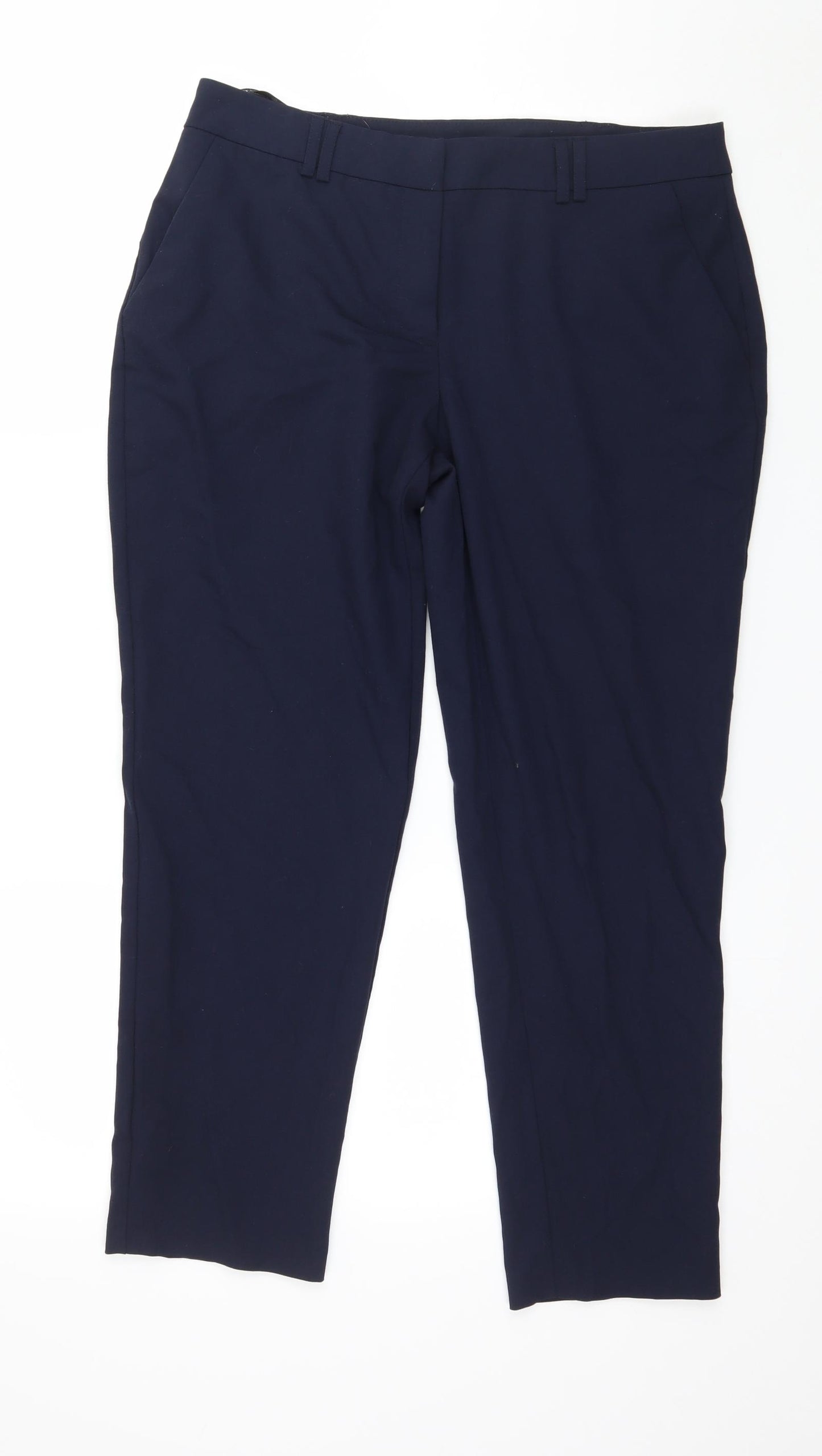 Dorothy Perkins Womens Blue   Trousers  Size 12 L27 in