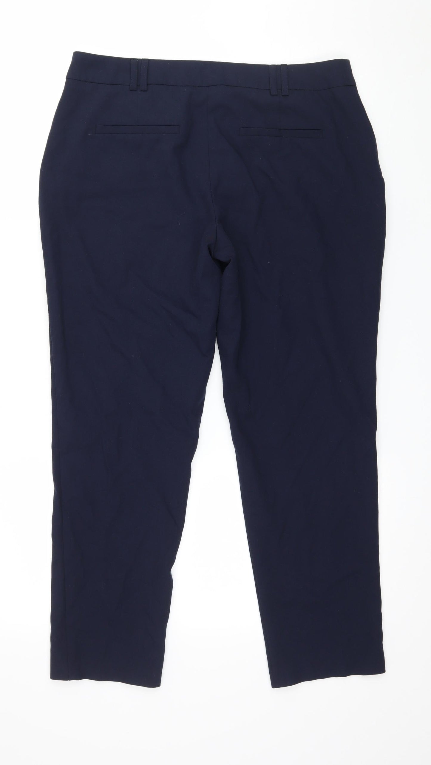 Dorothy Perkins Womens Blue   Trousers  Size 12 L27 in