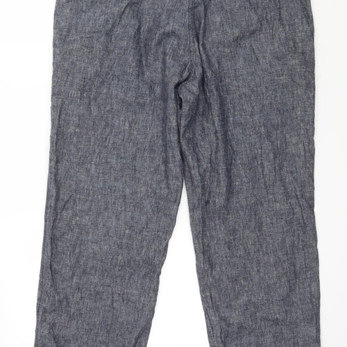 Samuel Windsor Mens Blue   Trousers  Size 36 in L27 in