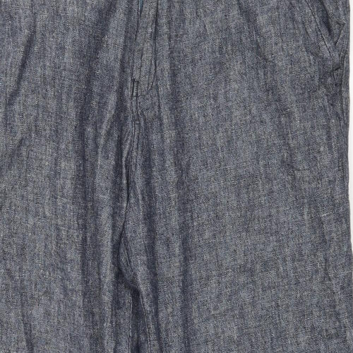 Samuel Windsor Mens Blue   Trousers  Size 36 in L27 in