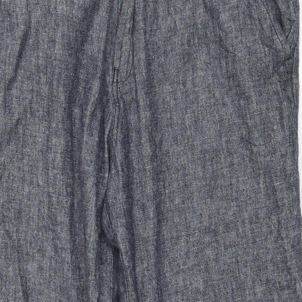 Samuel Windsor Mens Blue   Trousers  Size 36 in L27 in