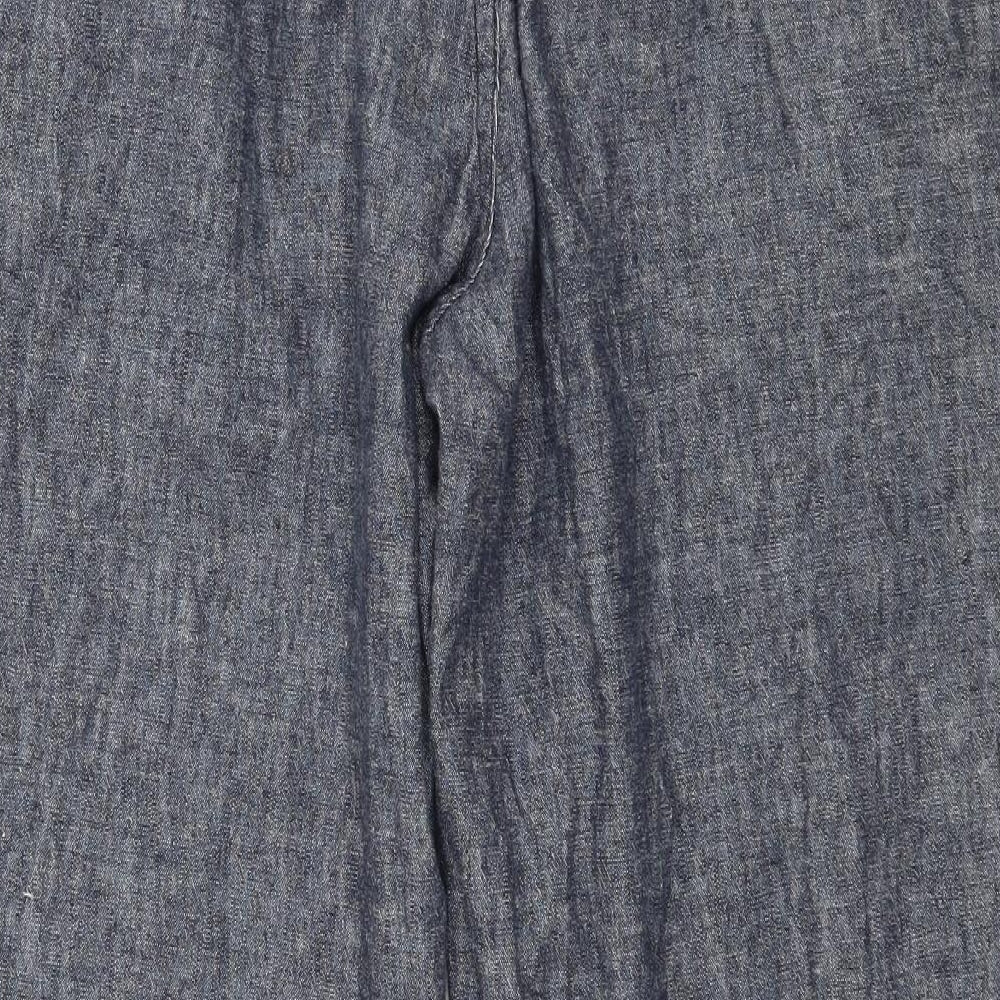 Samuel Windsor Mens Blue   Trousers  Size 36 in L27 in