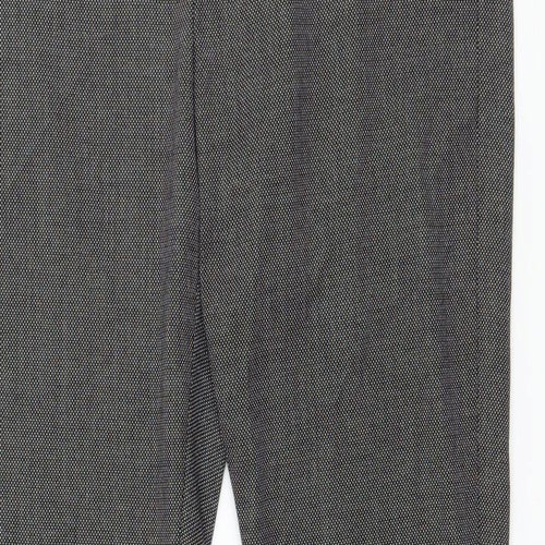 Express Womens Grey Polka Dot  Trousers  Size 30 in L30 in