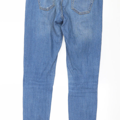 Denim & Co. Womens Blue  Denim Skinny Jeans Size 6 L29 in