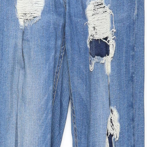 Denim & Co. Womens Blue  Denim Skinny Jeans Size 6 L29 in