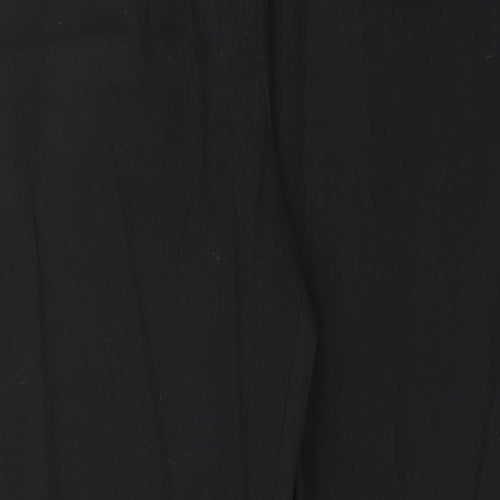 Preworn Womens Black   Trousers  Size 14 L28 in