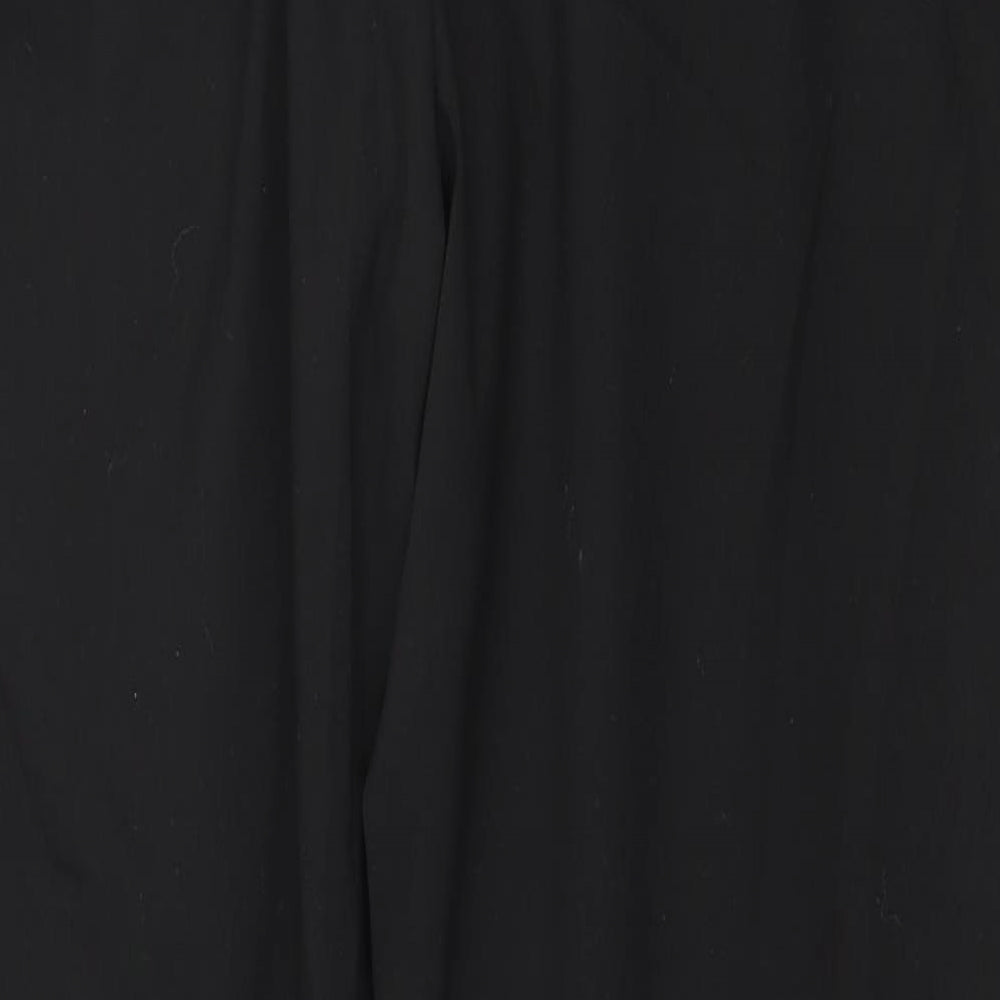 Preworn Womens Black   Trousers  Size 14 L28 in