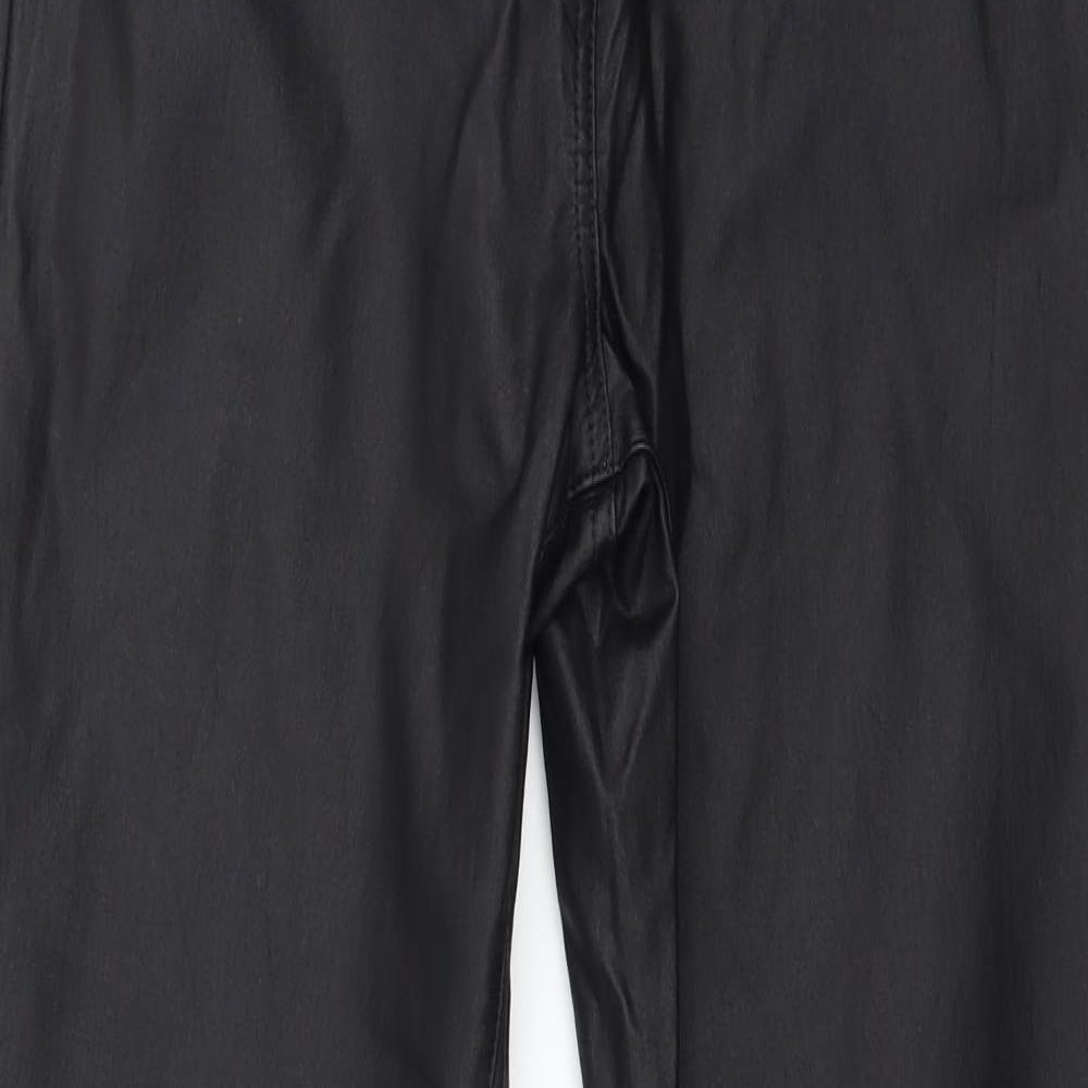 M&Co Womens Black   Trousers  Size 14 L29 in