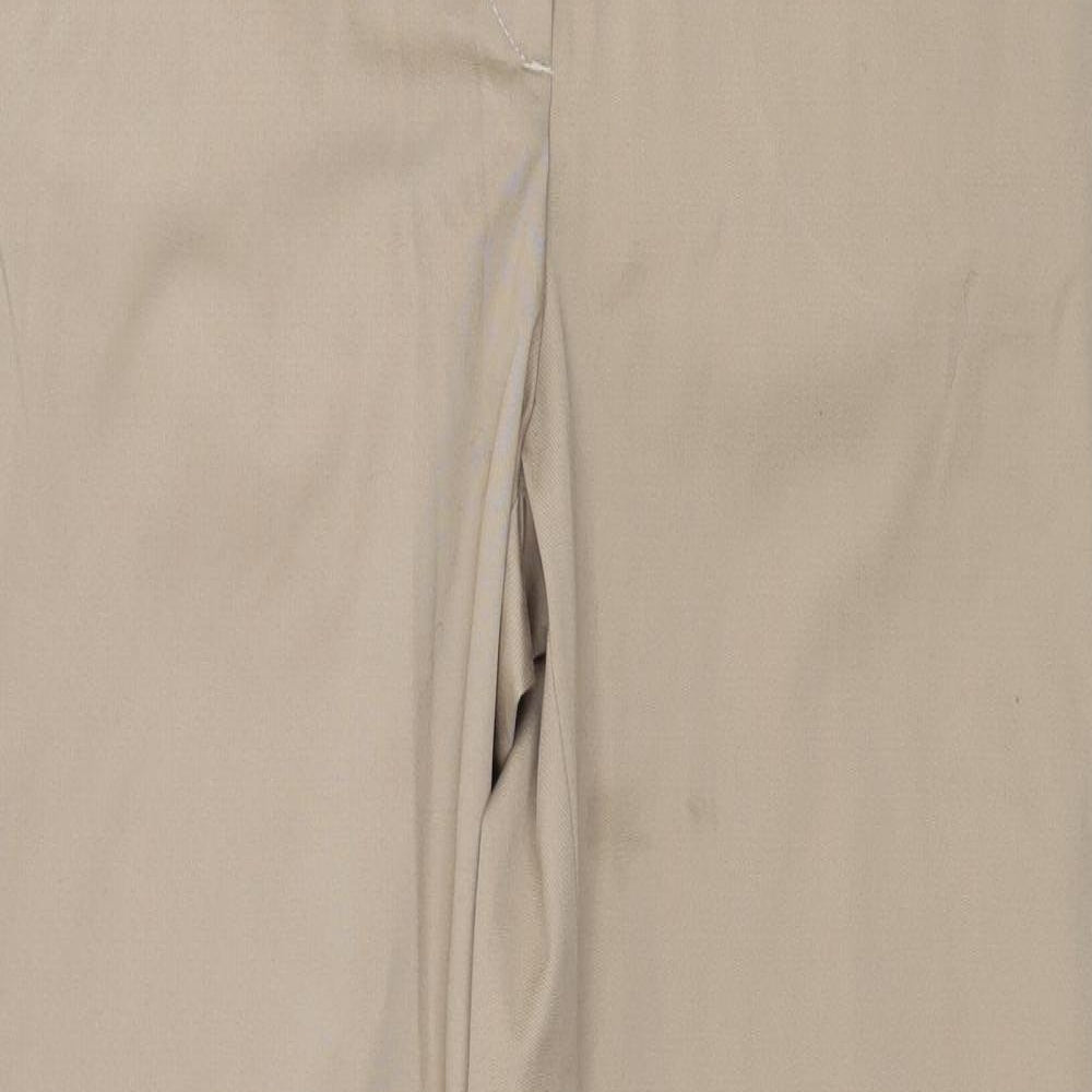 H&M Womens Brown   Trousers  Size 8 L32 in