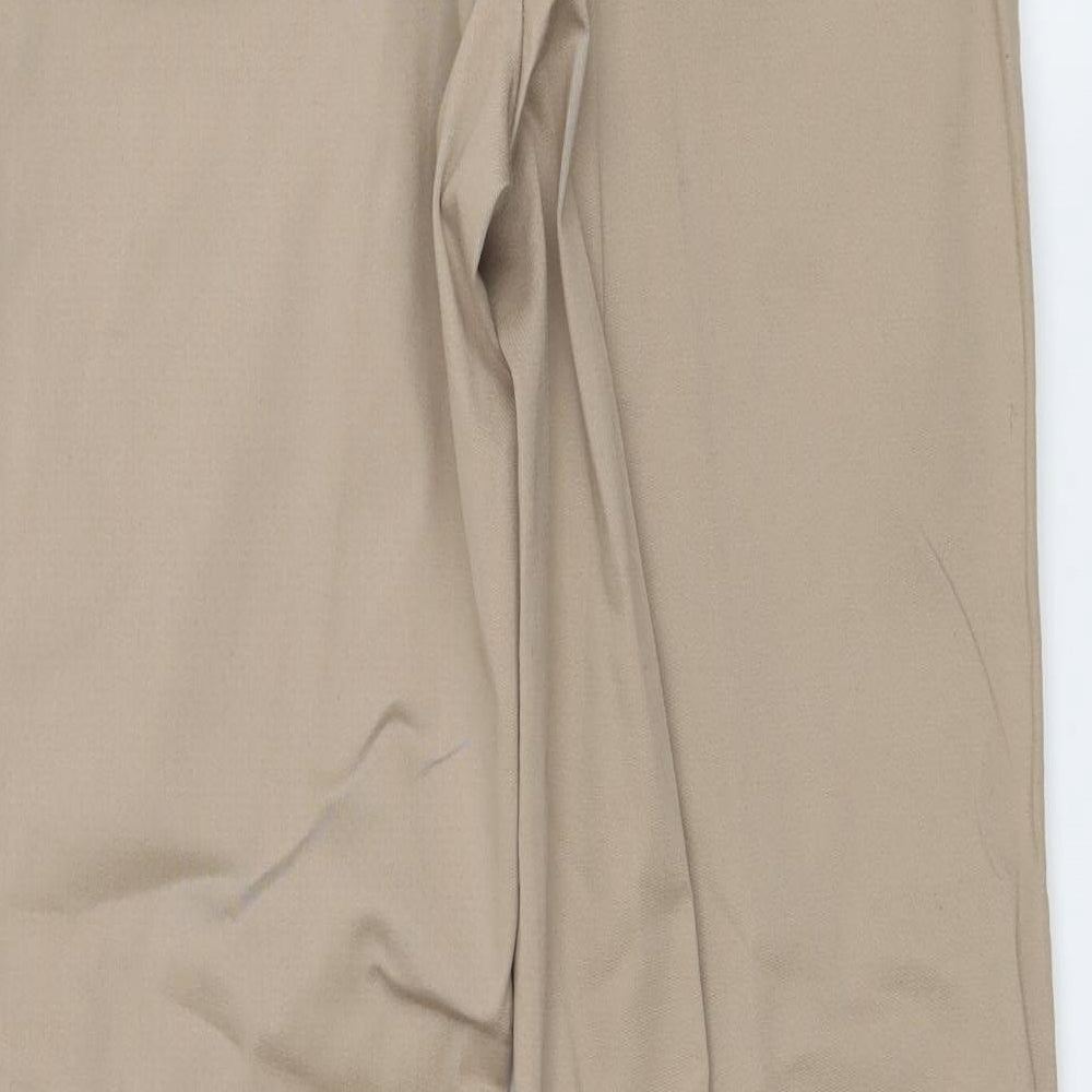 H&M Womens Brown   Trousers  Size 8 L32 in