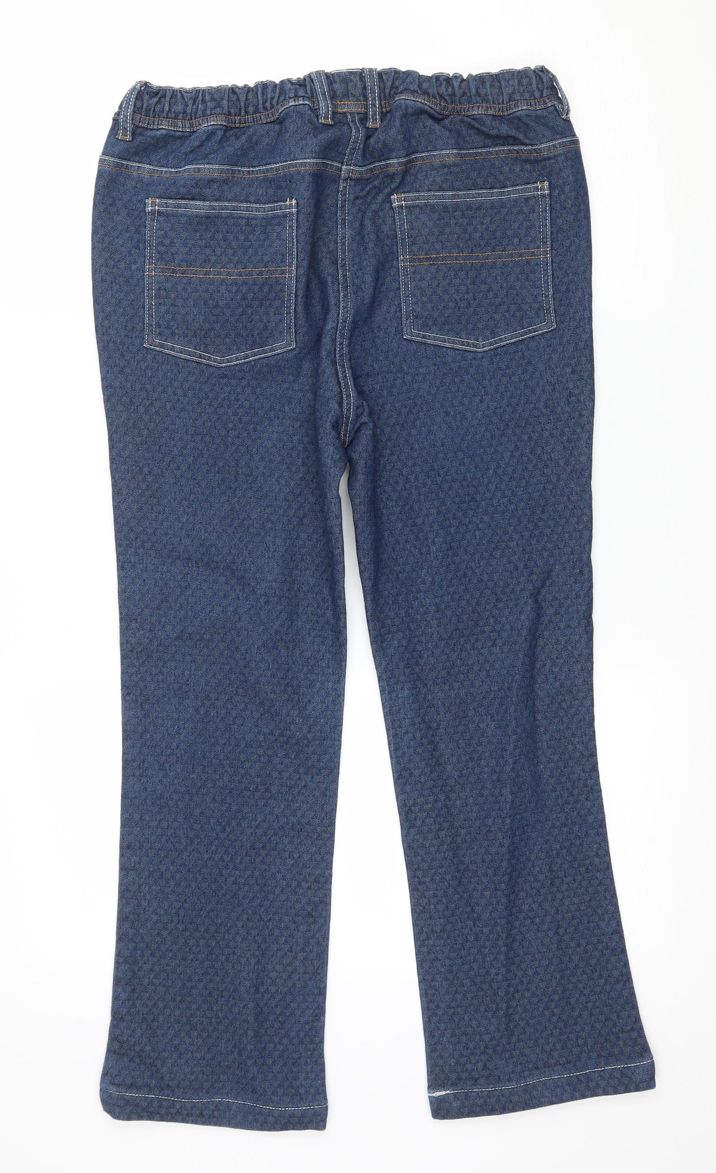 Cotton Traders Womens Blue  Denim Straight Jeans Size 10 L25 in