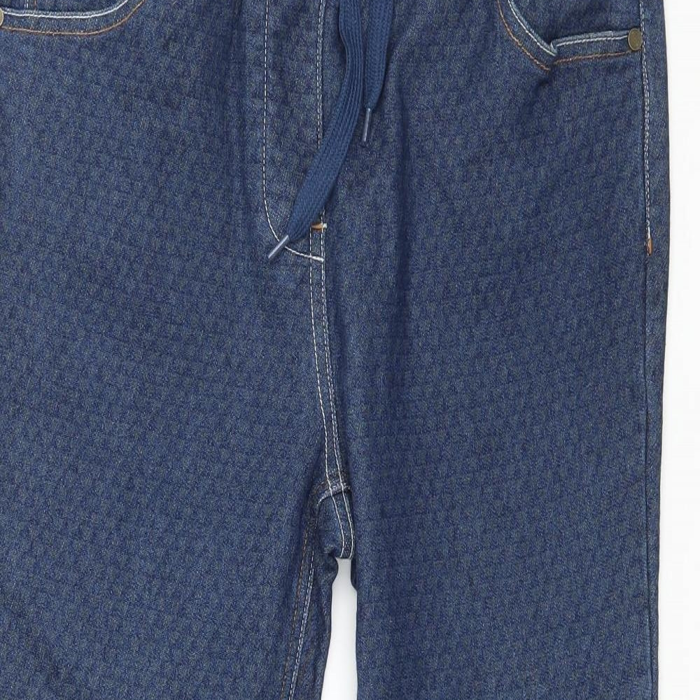 Cotton Traders Womens Blue  Denim Straight Jeans Size 10 L25 in
