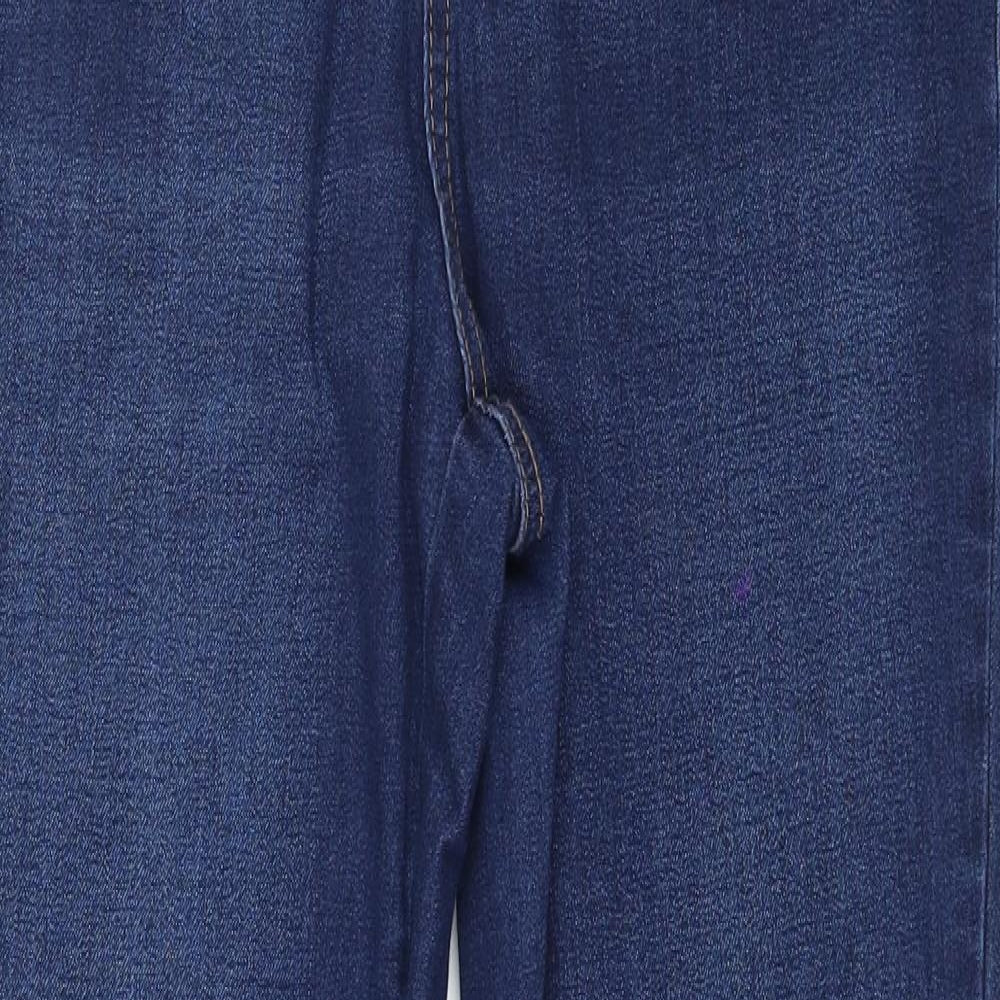 Tu Womens Blue  Denim Skinny Jeans Size 12 L26 in