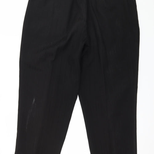 Felisa Womens Black    Trousers Size 12 L27 in