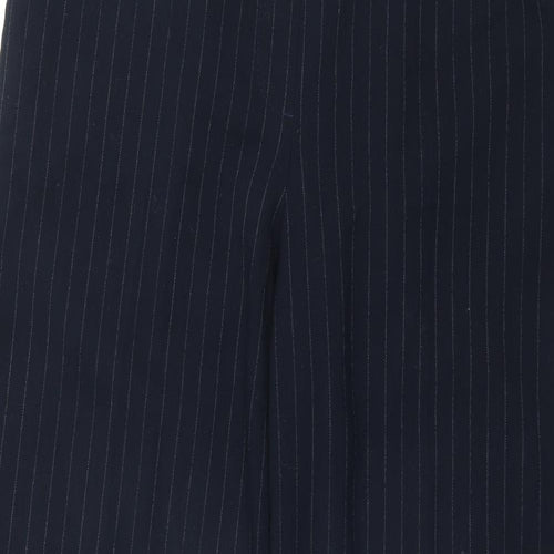 TU Womens Blue Striped  Trousers  Size 12 L29 in