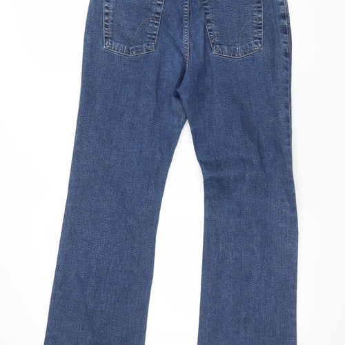 Per Una Womens Blue  Denim Straight Jeans Size 10 L30 in