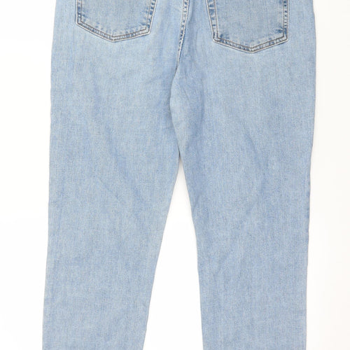 Topshop Womens Blue  Denim Mom Jeans Size 30 in L27 in