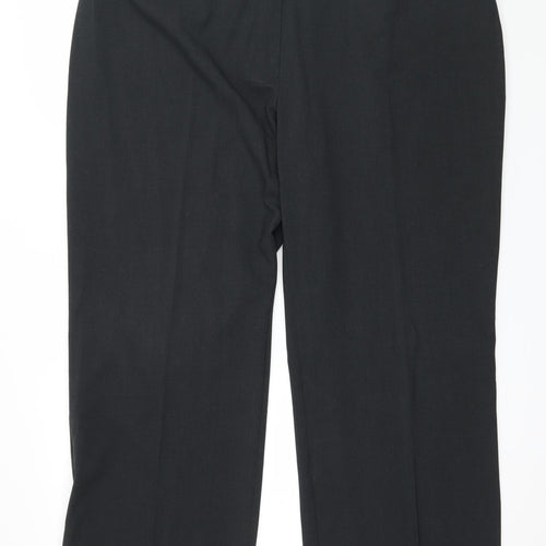 Marks and Spencer Womens Grey   Trousers  Size 18 L29 in