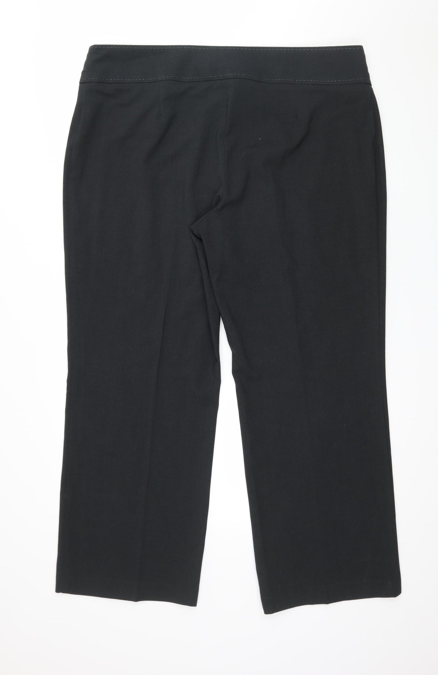 Marks and Spencer Womens Grey   Trousers  Size 18 L29 in