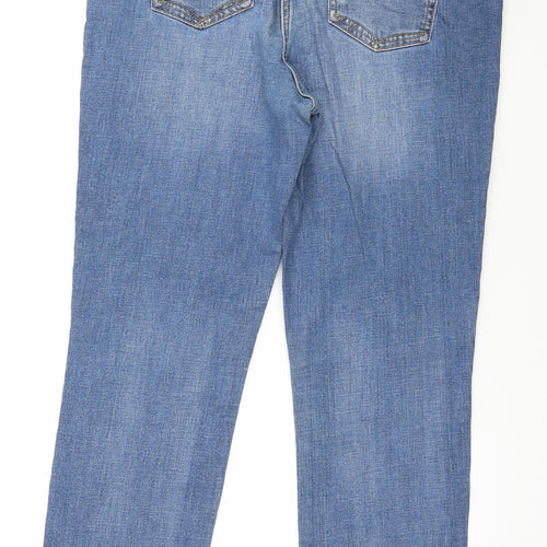 NEXT Womens Blue  Denim Skinny Jeans Size 14 L29 in